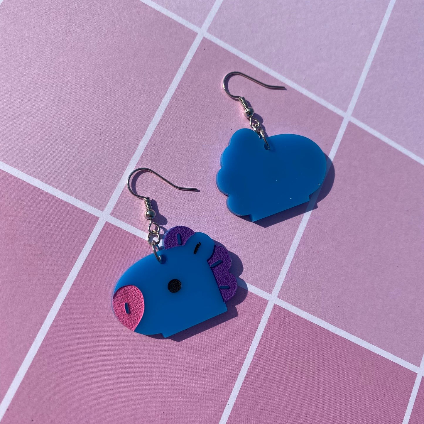 BT21 Acrylic Earrings