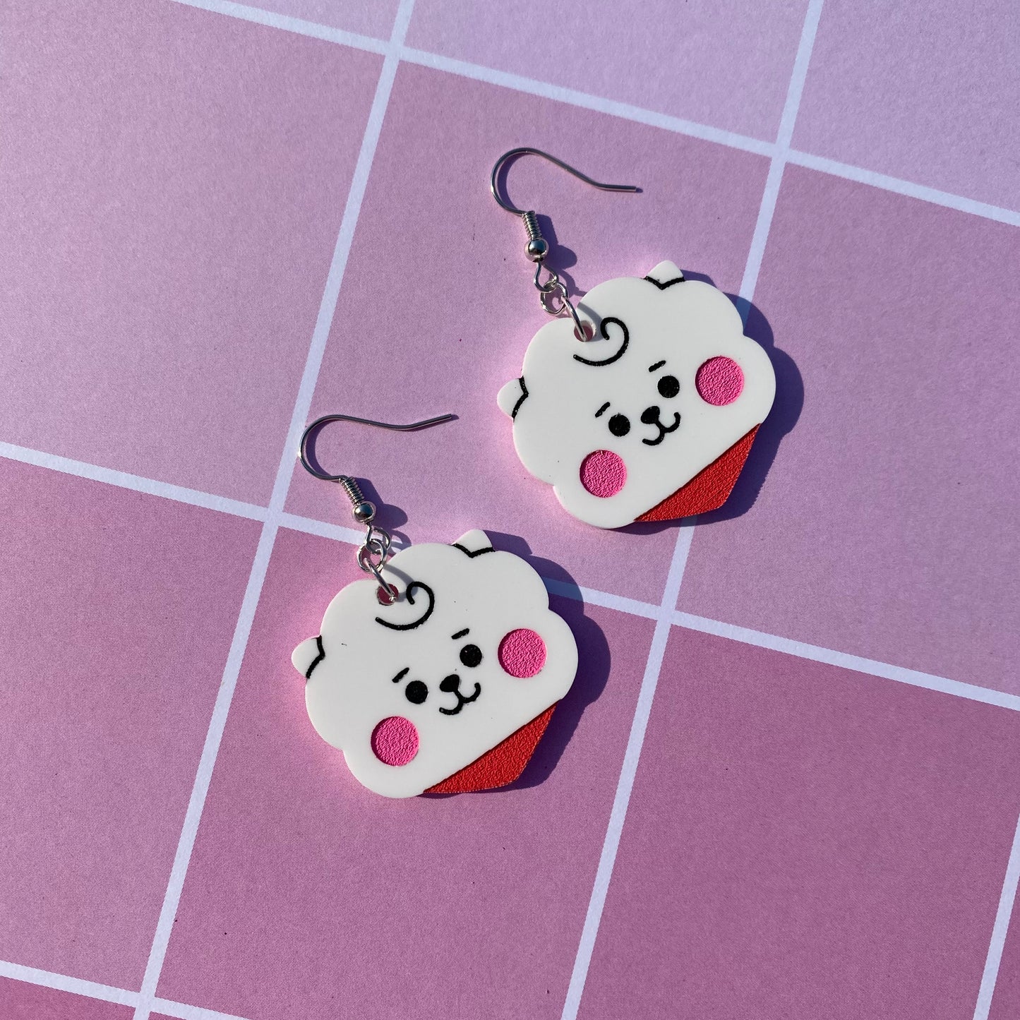 BT21 Acrylic Earrings