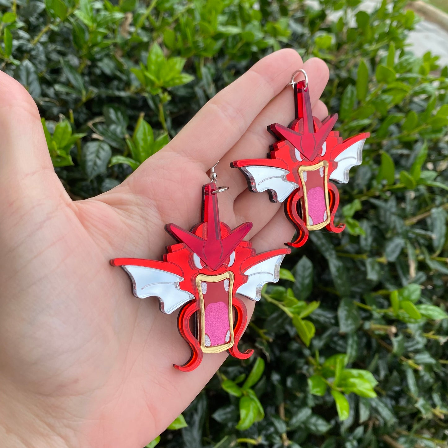 Gyarados SHINY Acrylic Earrings
