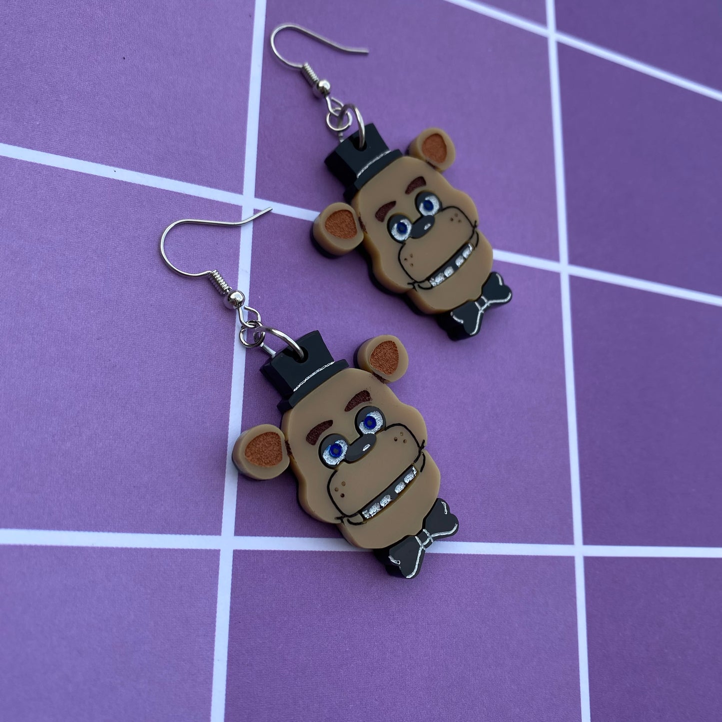 Freddy Acrylic Earrings