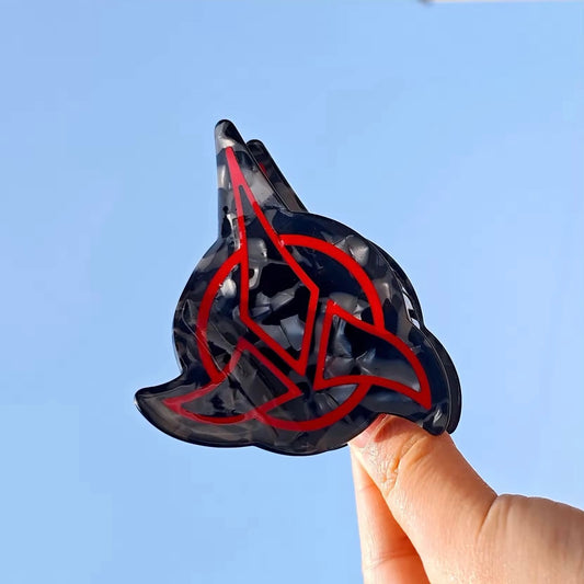 Klingon Emblem Claw Clip