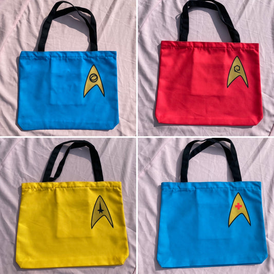 TOS Uniform Zipper Tote Bag