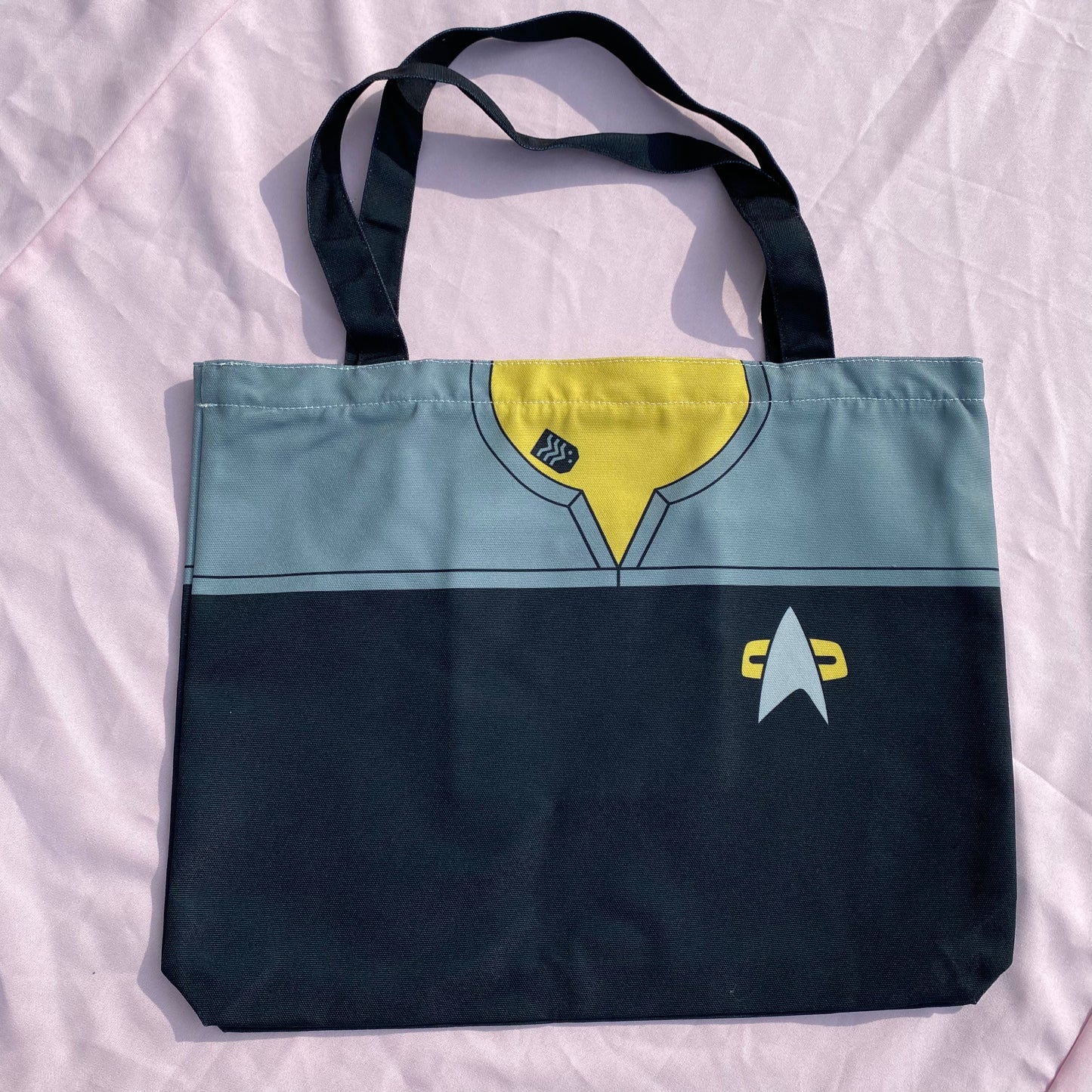DS9 Uniform Zipper Tote Bag
