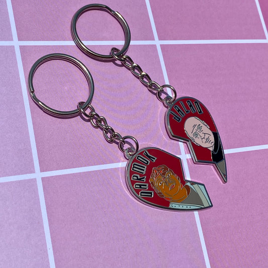 Darmok and Jalad Matching Enamel Keychains