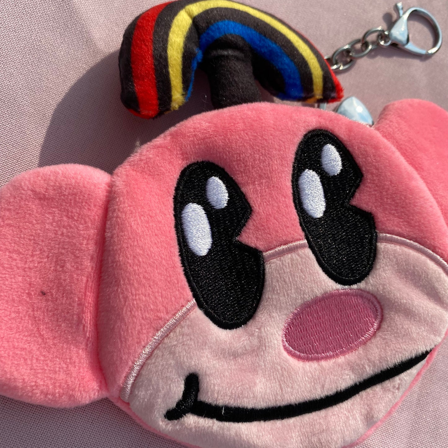 Rainbow Monkey Plush Coin Purse/Keychain
