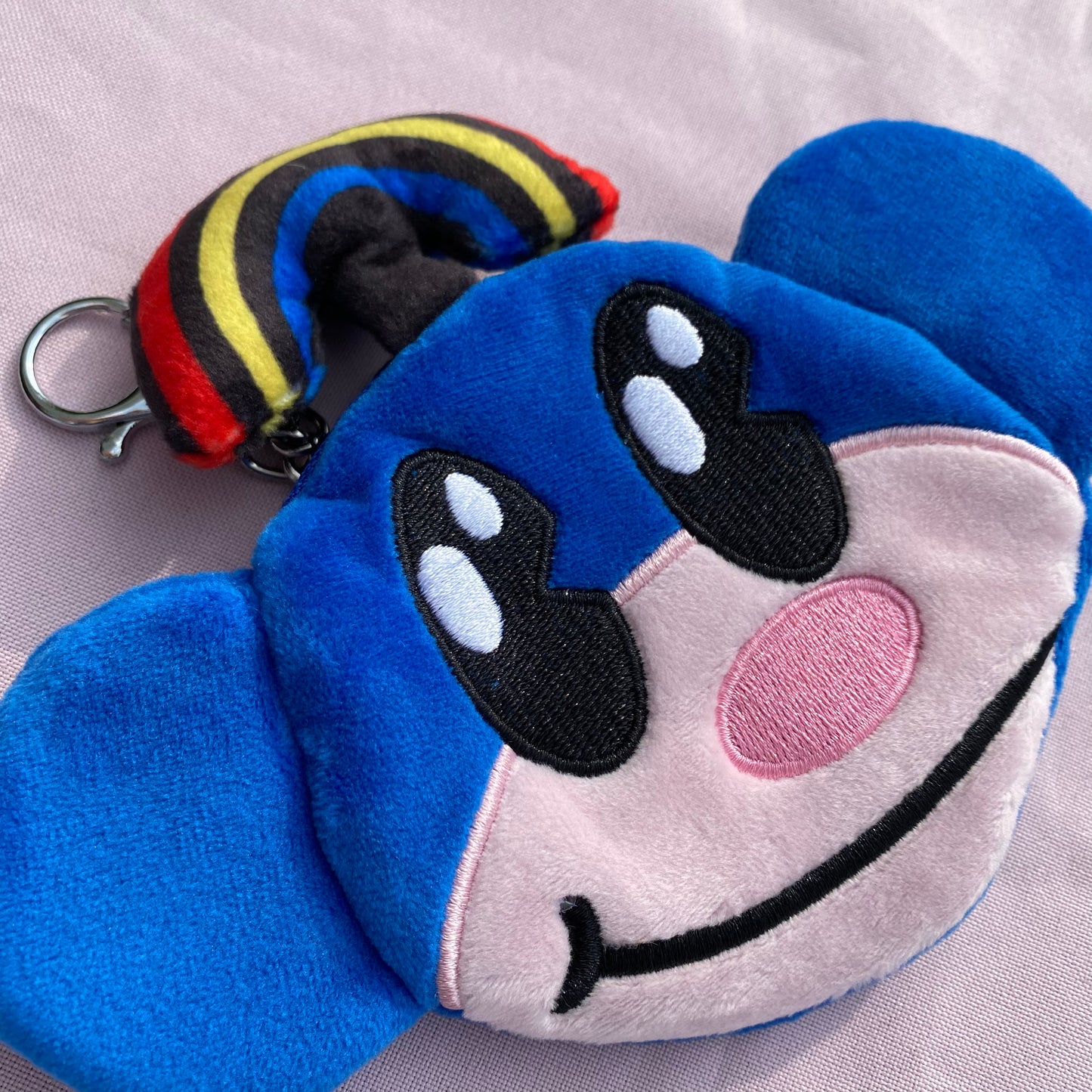 Rainbow Monkey Plush Coin Purse/Keychain