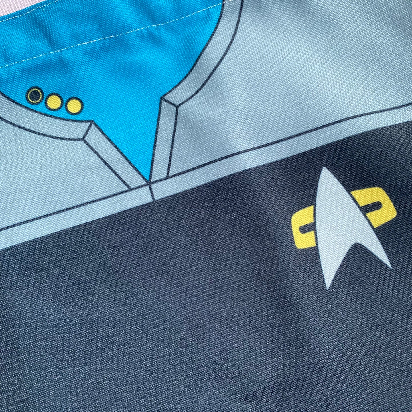 DS9 Uniform Zipper Tote Bag