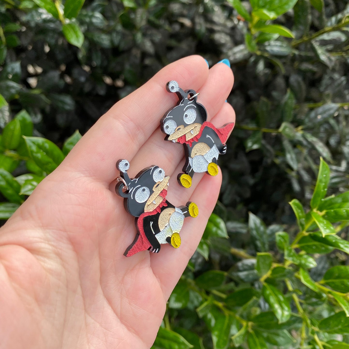 Nibbler Acrylic Earrings