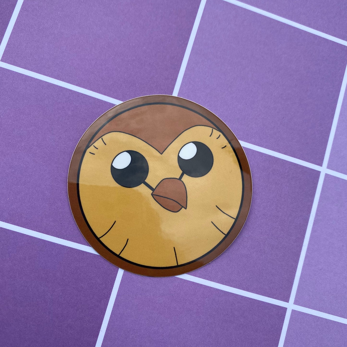 Smiling & Hootin’ 2.5” Vinyl Stickers
