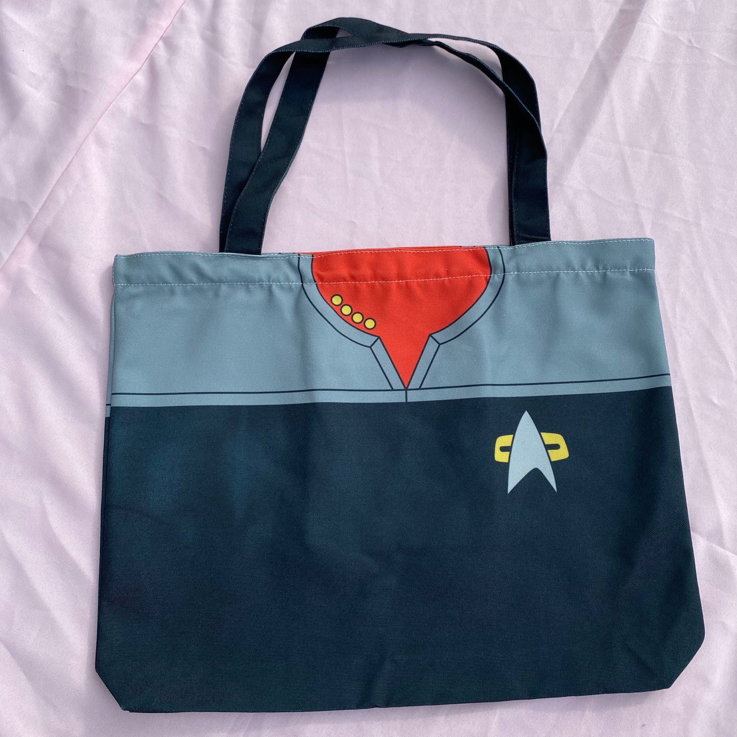 DS9 Uniform Zipper Tote Bag