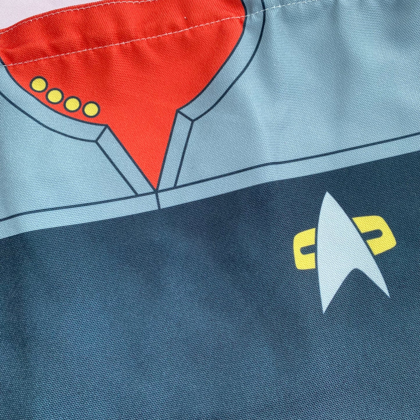 DS9 Uniform Zipper Tote Bag