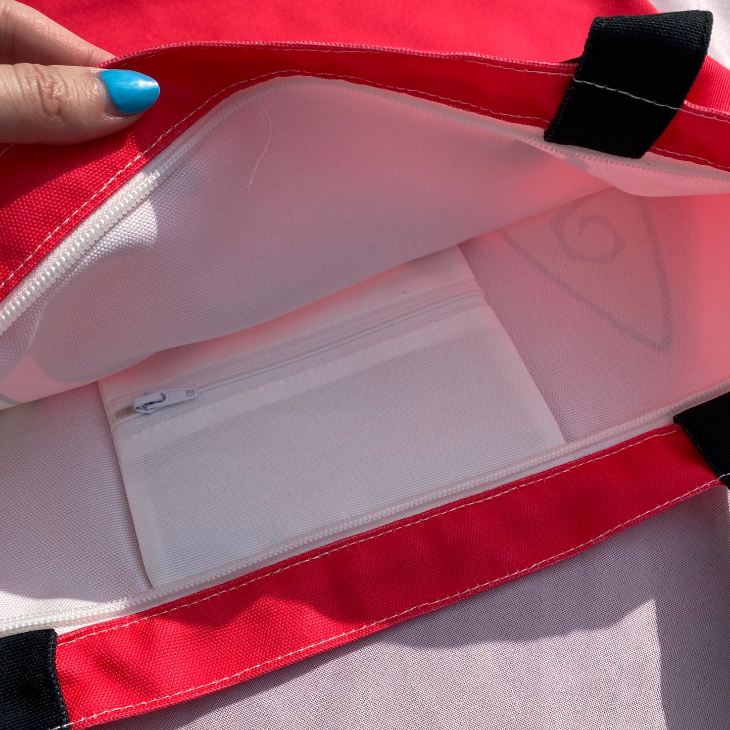 TOS Uniform Zipper Tote Bag
