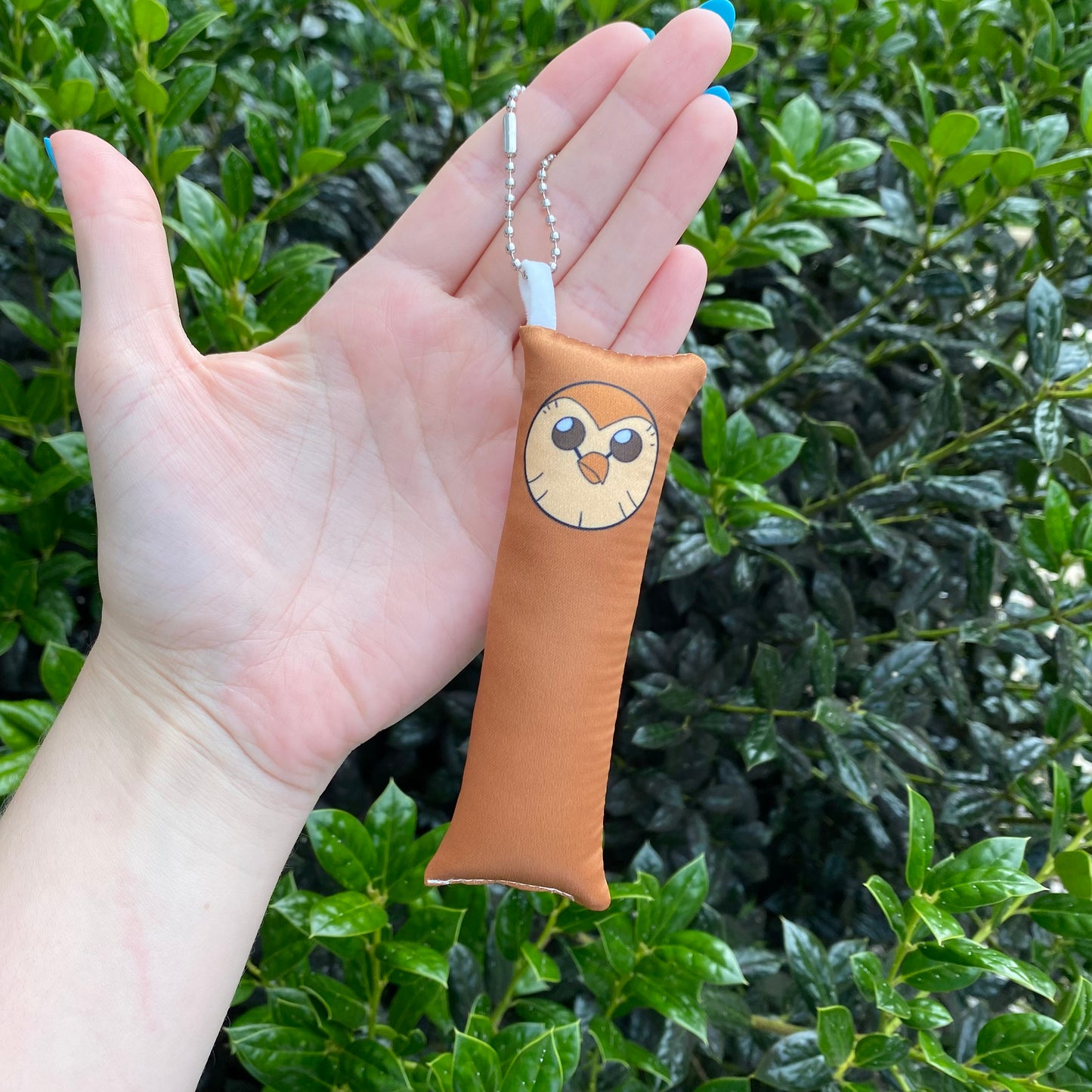Mini-Hooty Dakimakura Pillow Keychain