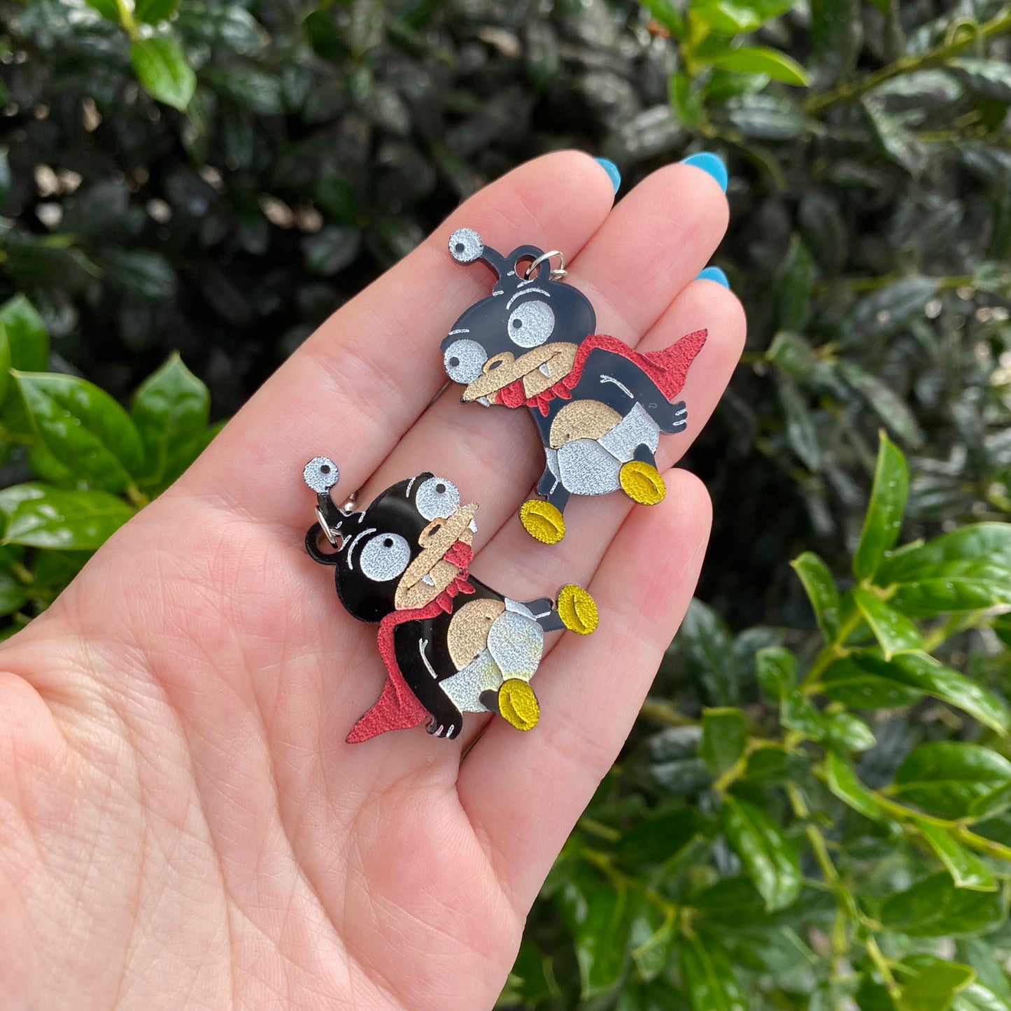 Nibbler Acrylic Earrings