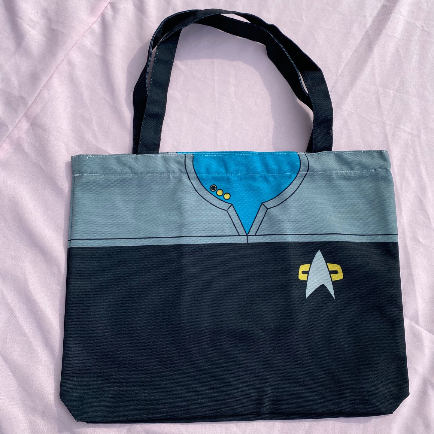 DS9 Uniform Zipper Tote Bag