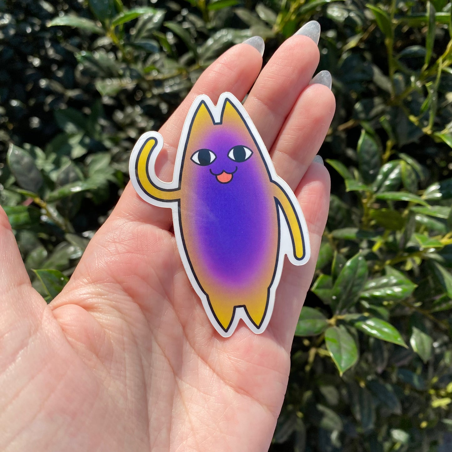 Did you say that knowing I was a CAT?! Angry Father Vinyl Sticker