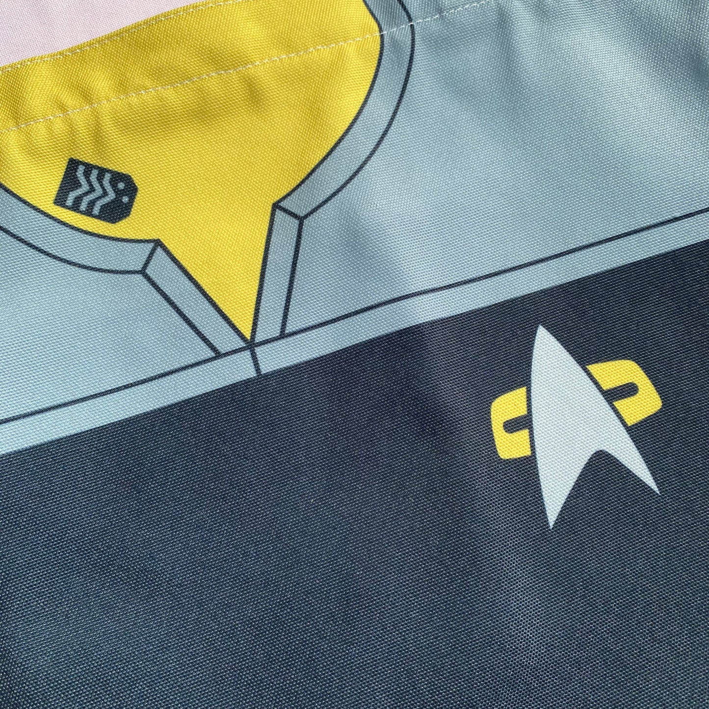 DS9 Uniform Zipper Tote Bag