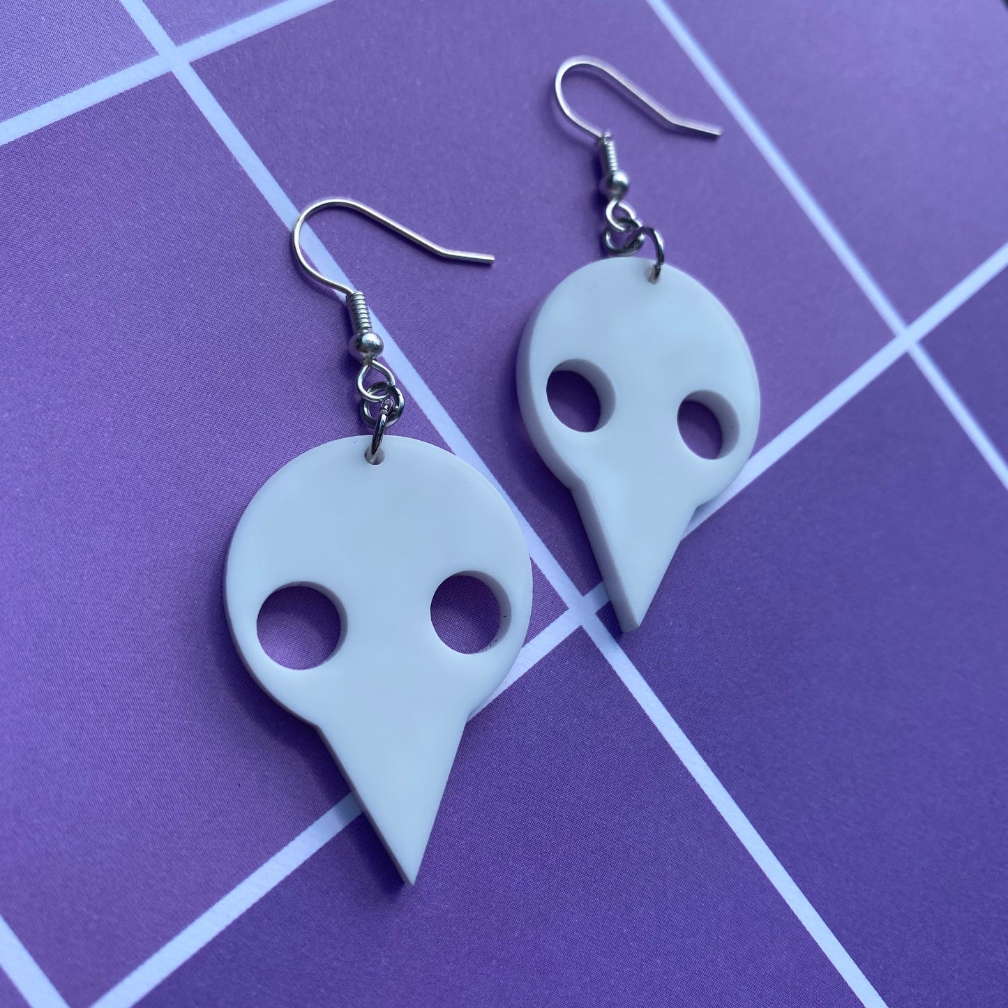 NGE Angel Sachiel Inspired Acrylic Earrings