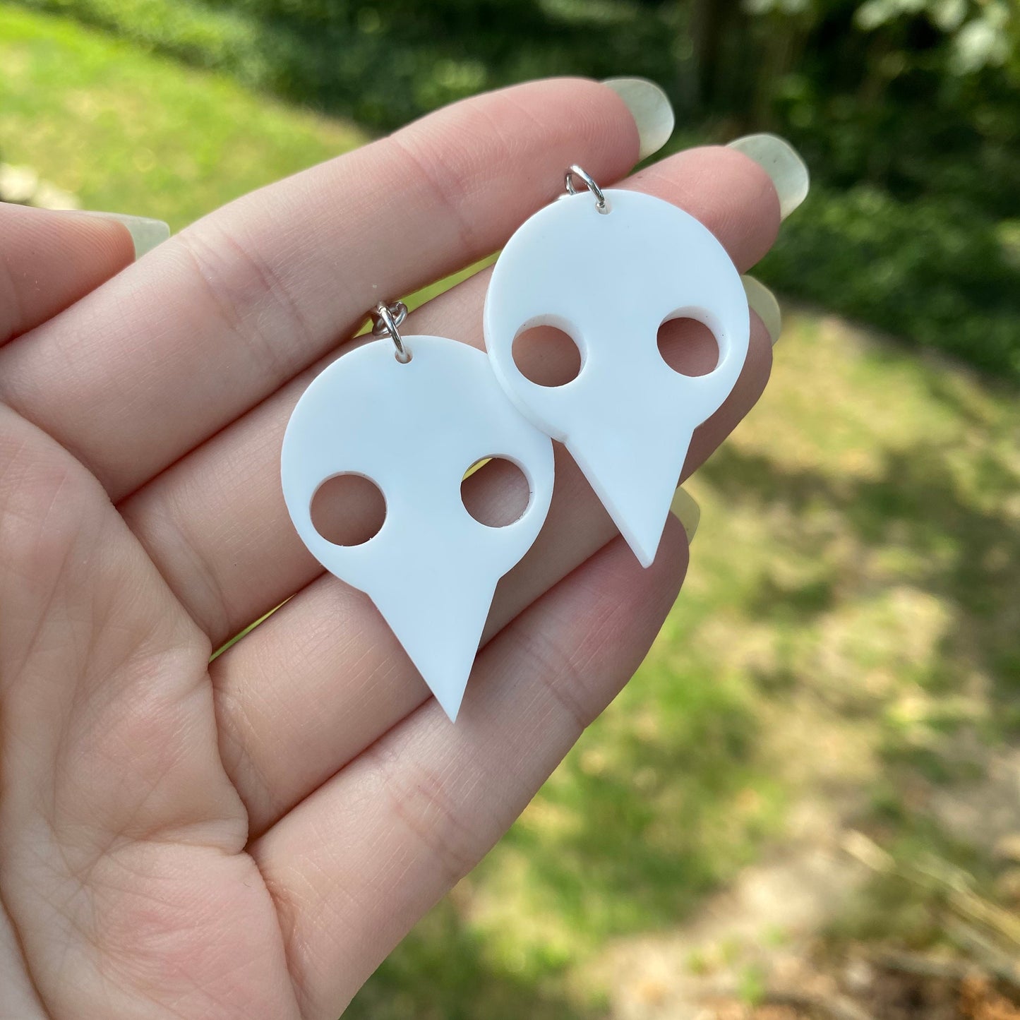 NGE Angel Sachiel Inspired Acrylic Earrings