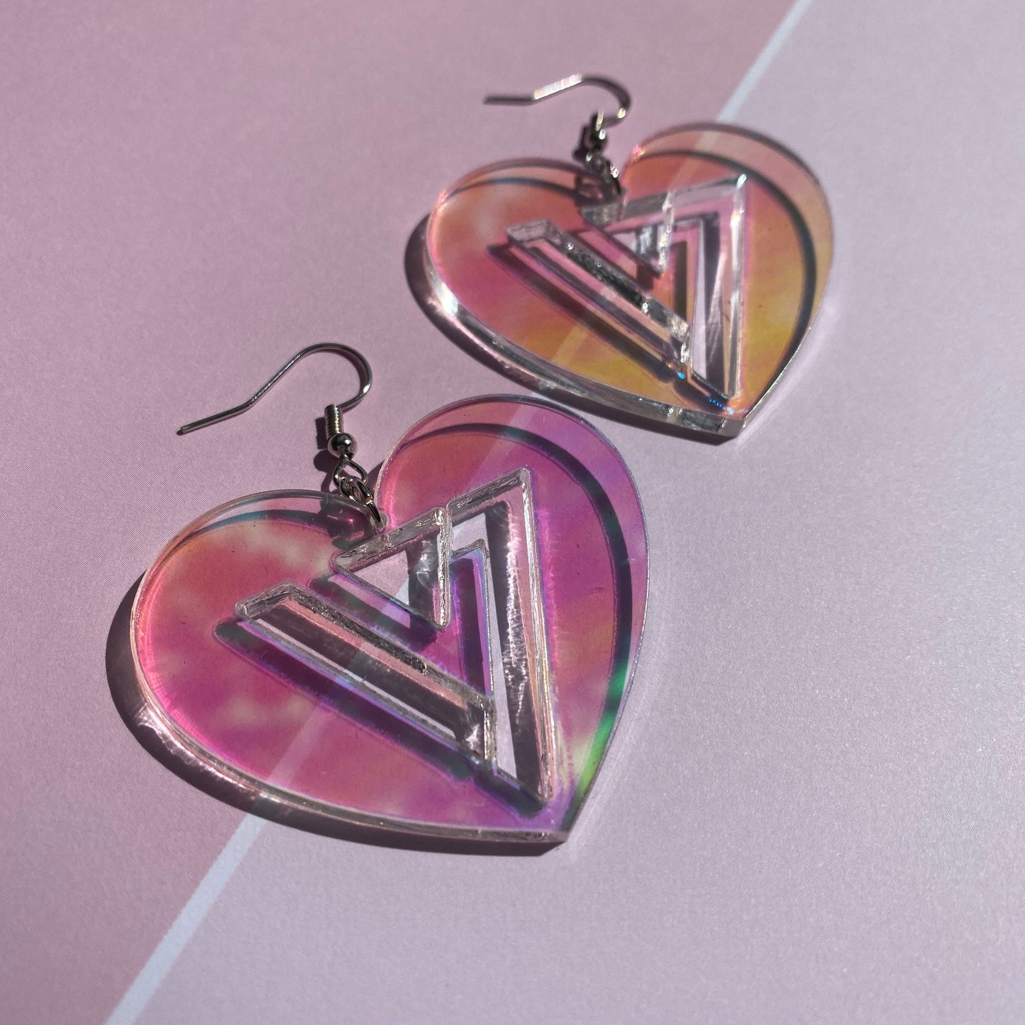 Seventeen Inspired Acrylic Earrings (3 colors!)