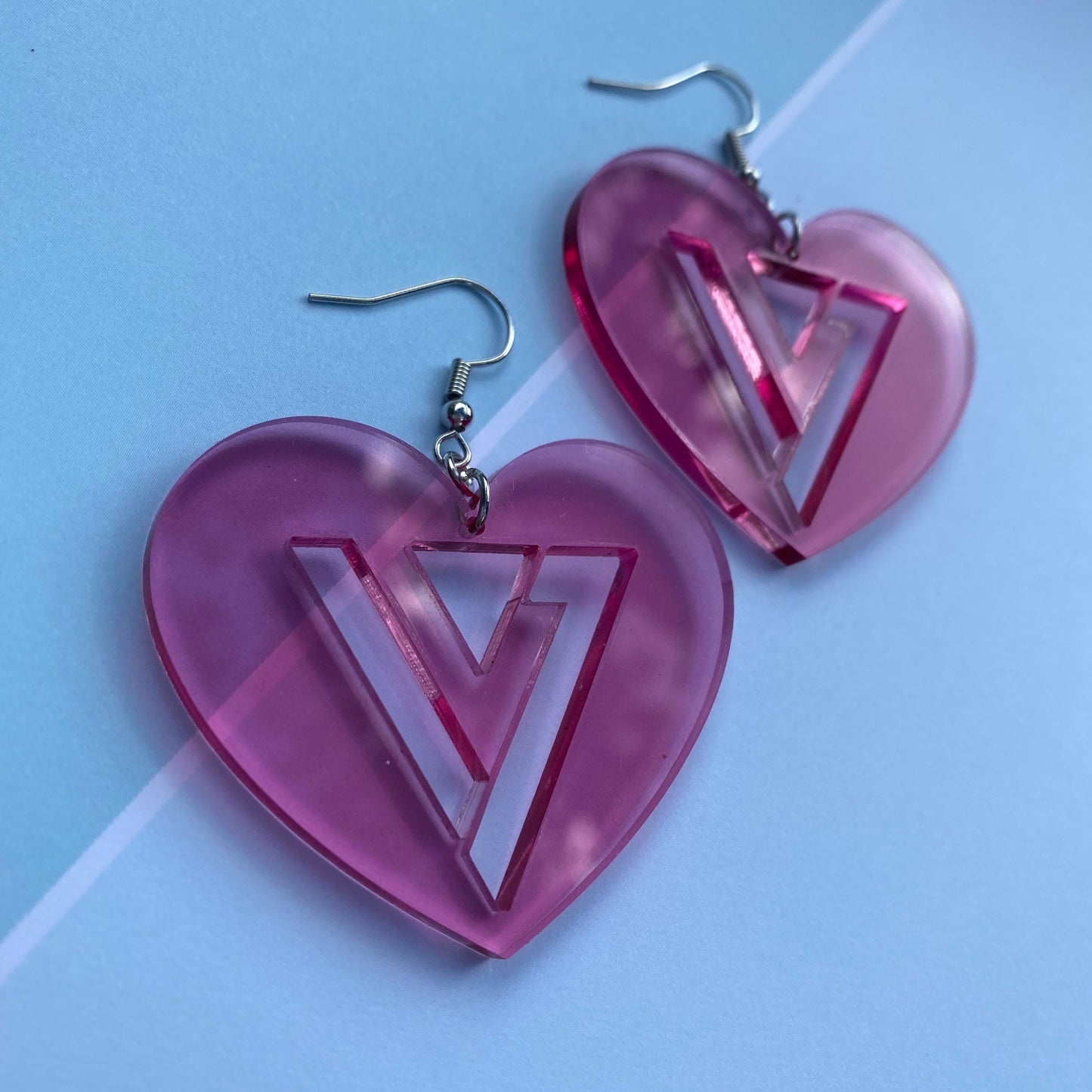 Seventeen Inspired Acrylic Earrings (3 colors!)