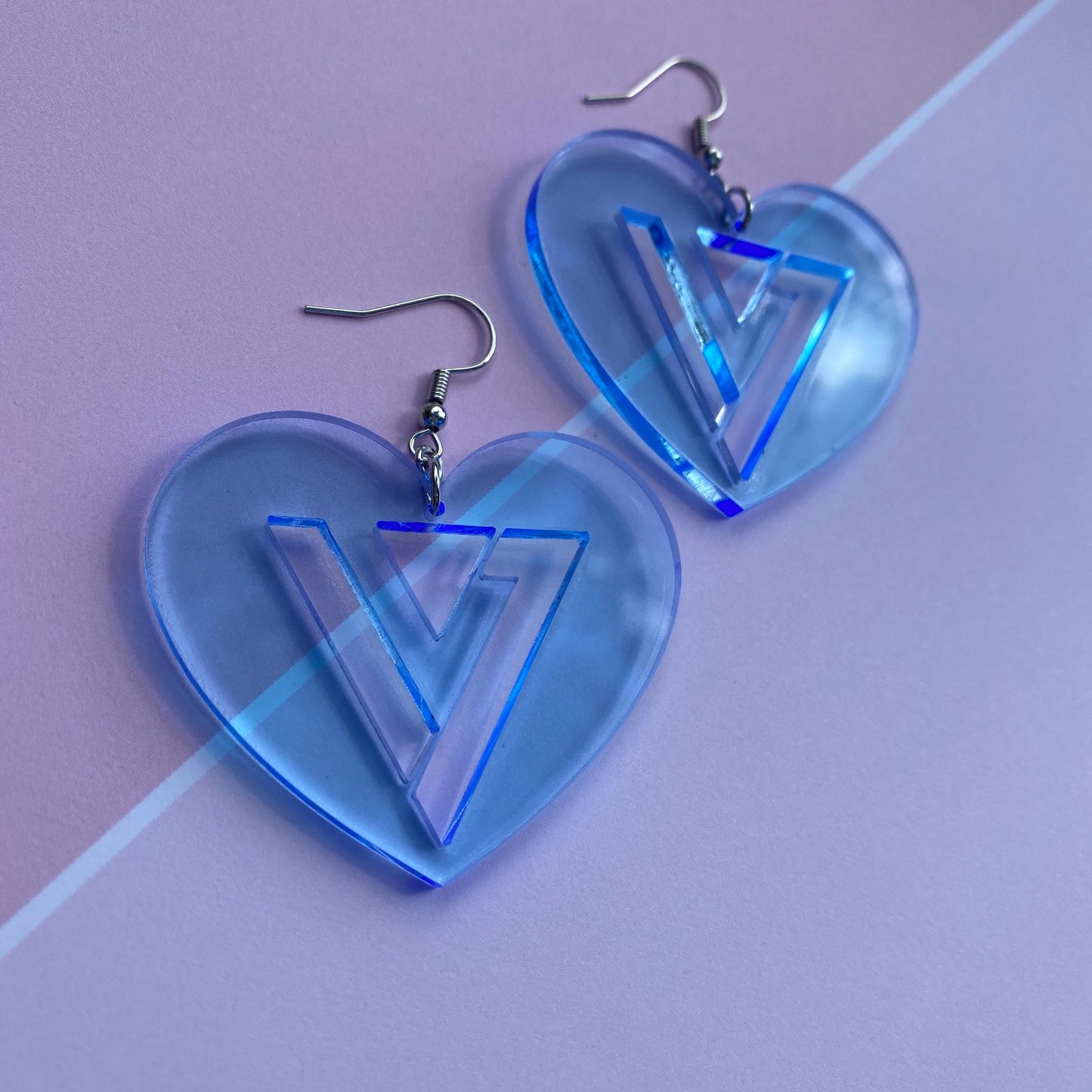 Seventeen Inspired Acrylic Earrings (3 colors!)