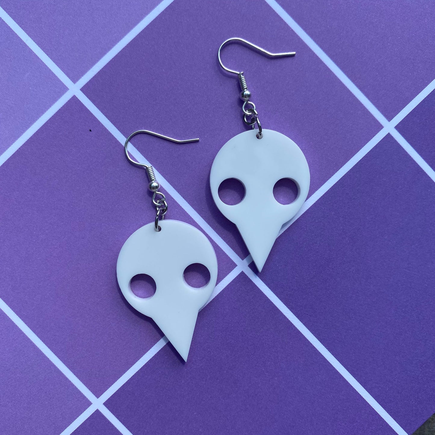 NGE Angel Sachiel Inspired Acrylic Earrings