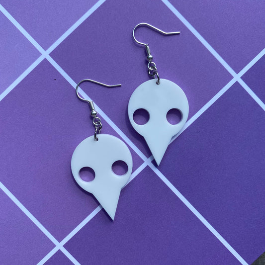 NGE Angel Sachiel Inspired Acrylic Earrings