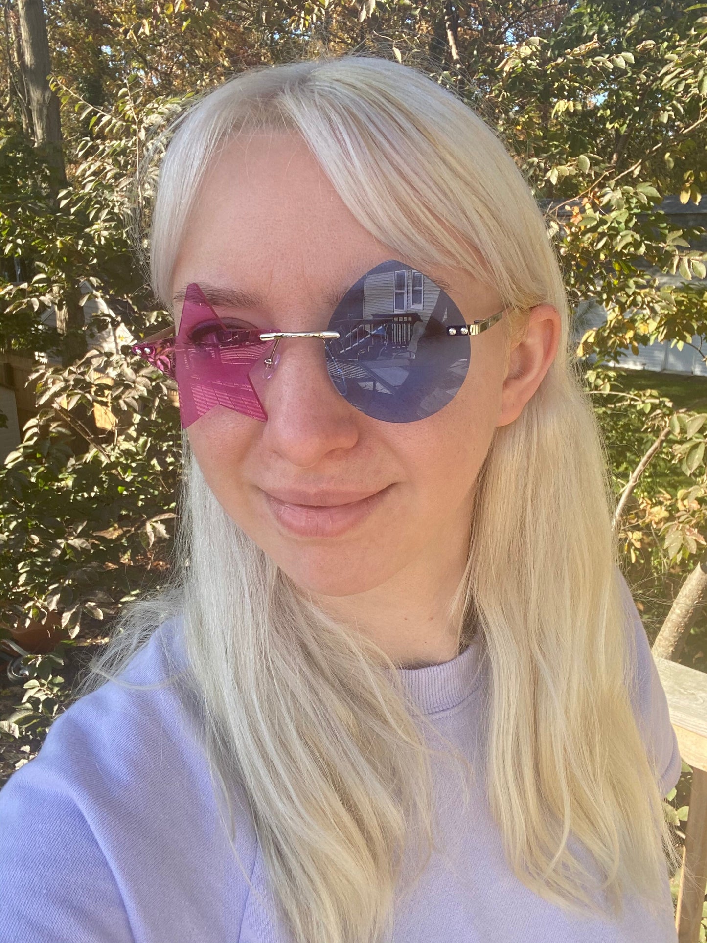 Star Drop Fashion Glasses