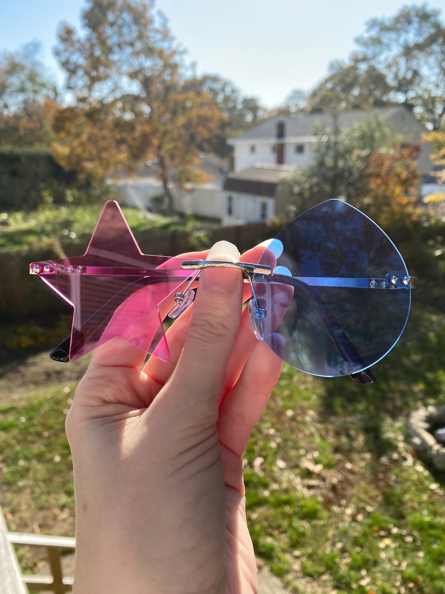 Star Drop Fashion Glasses
