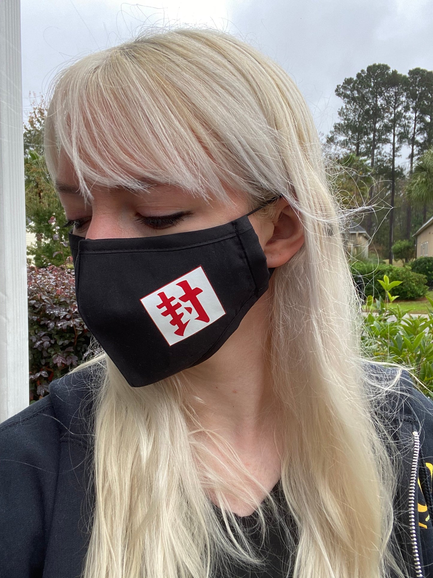 TBHK Hanako-kun Seal with Hakujoudai Face Mask