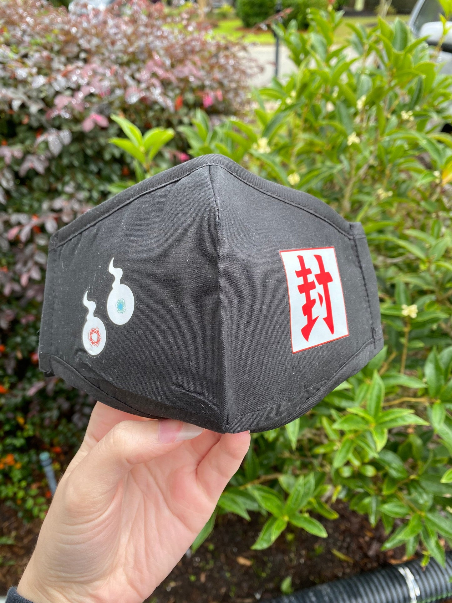 TBHK Hanako-kun Seal with Hakujoudai Face Mask