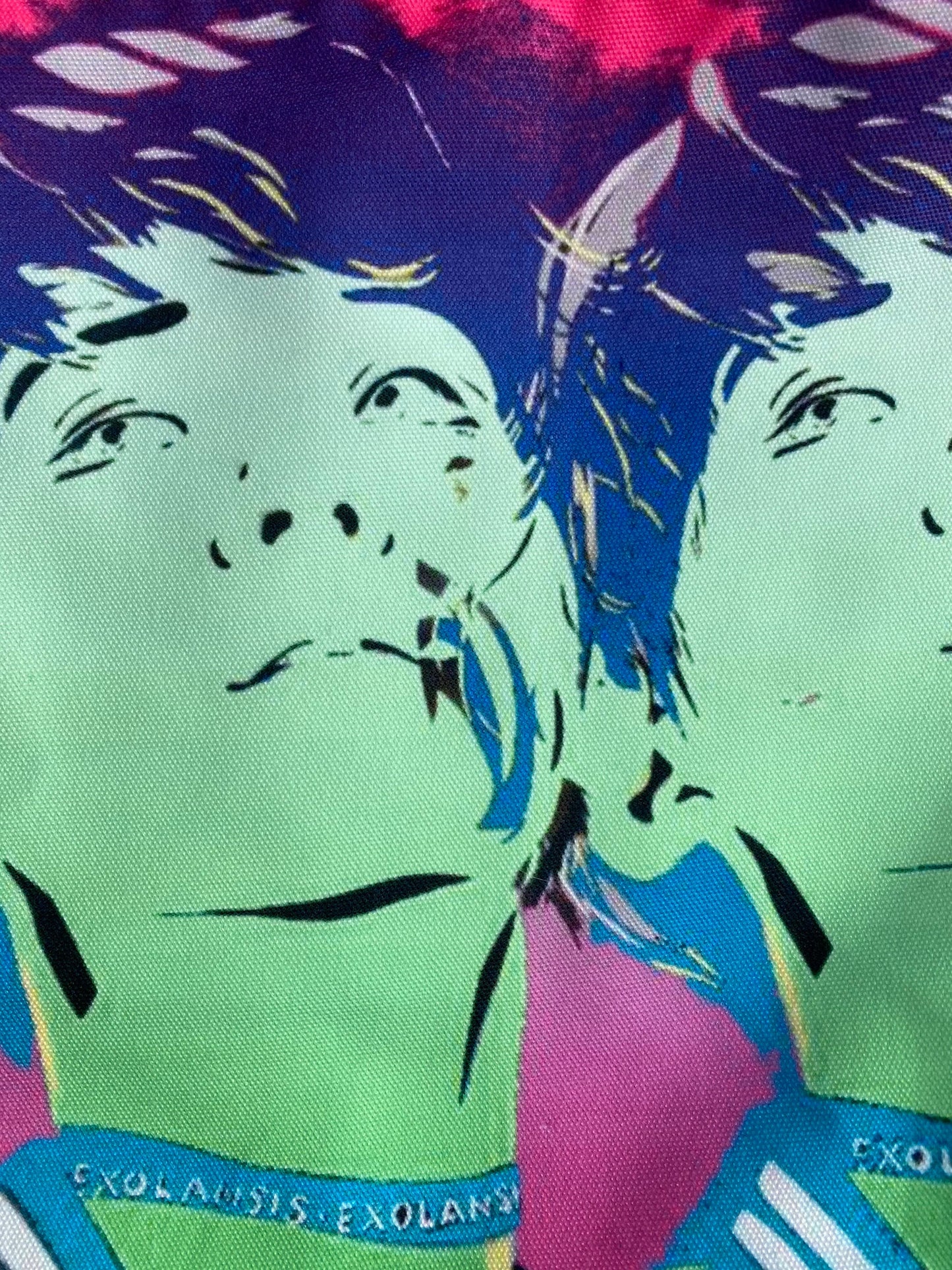 EXO Baekhyun Inspired Neon Tote Bag