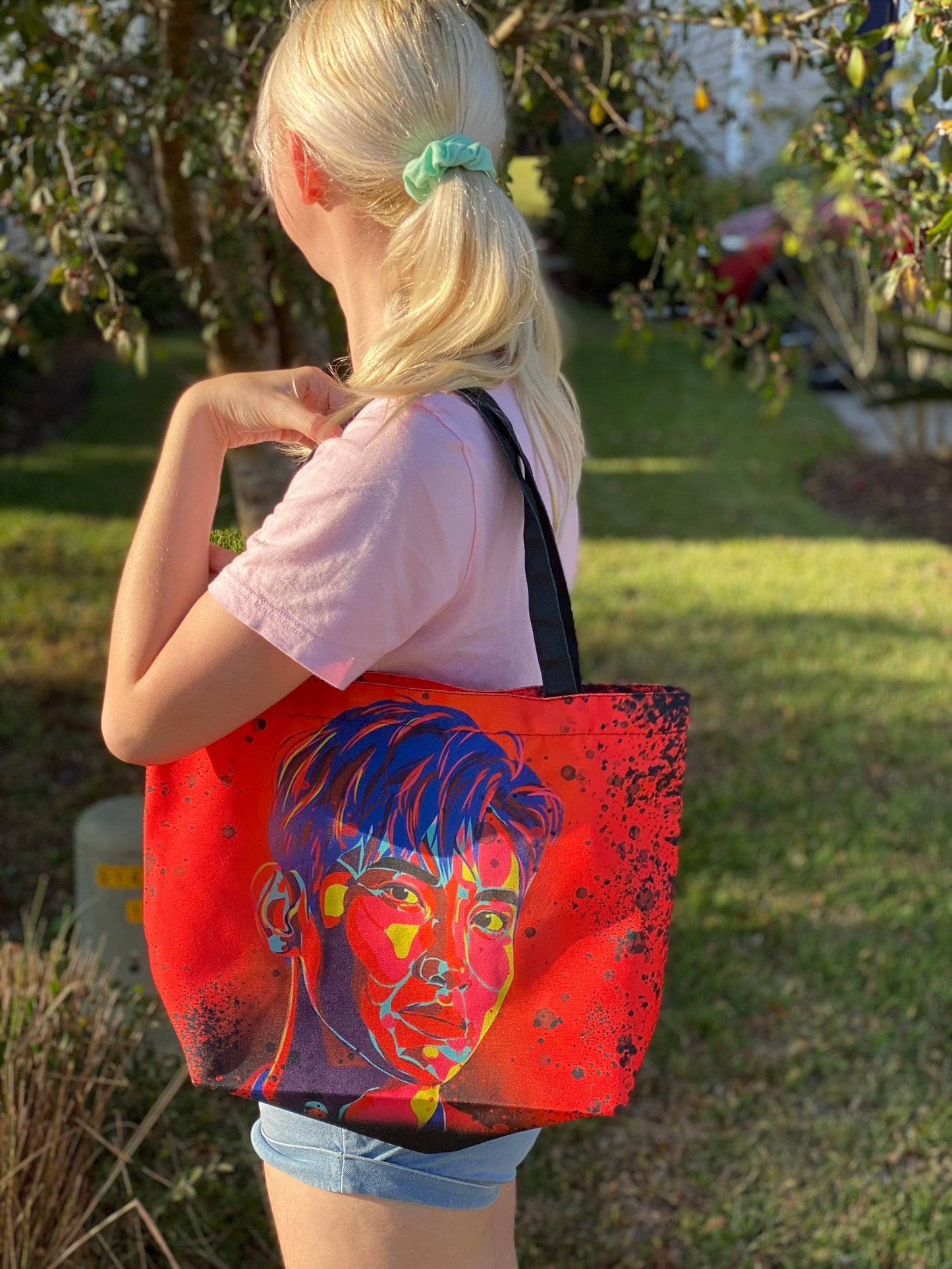 Doublesided TVXQ Yunho and Changmin Inspired Tote Bag