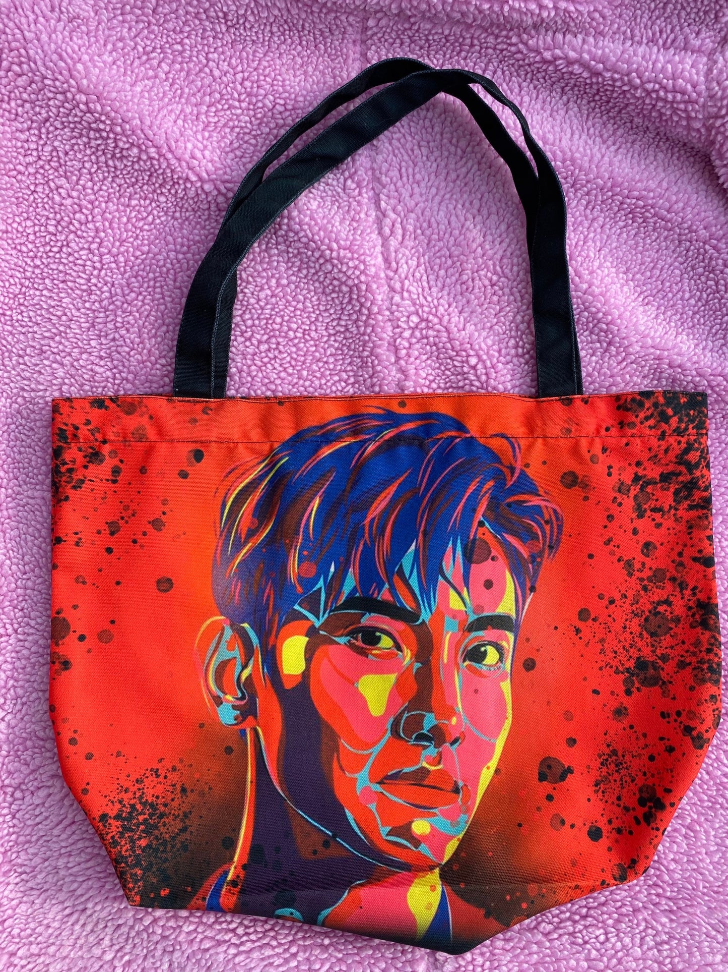 Doublesided TVXQ Yunho and Changmin Inspired Tote Bag