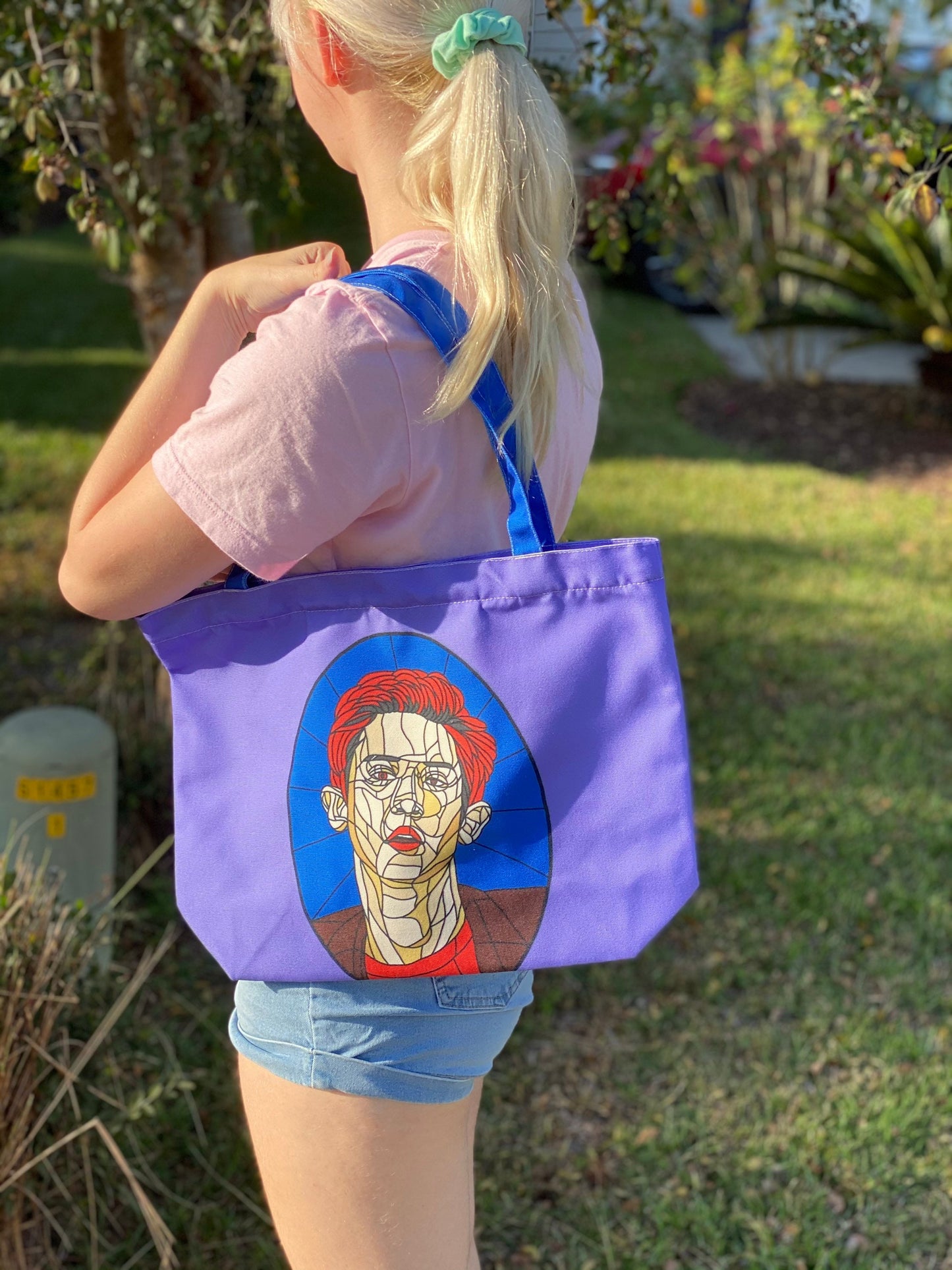 EXO Chanyeol Stained Glass Inspired Tote Bag