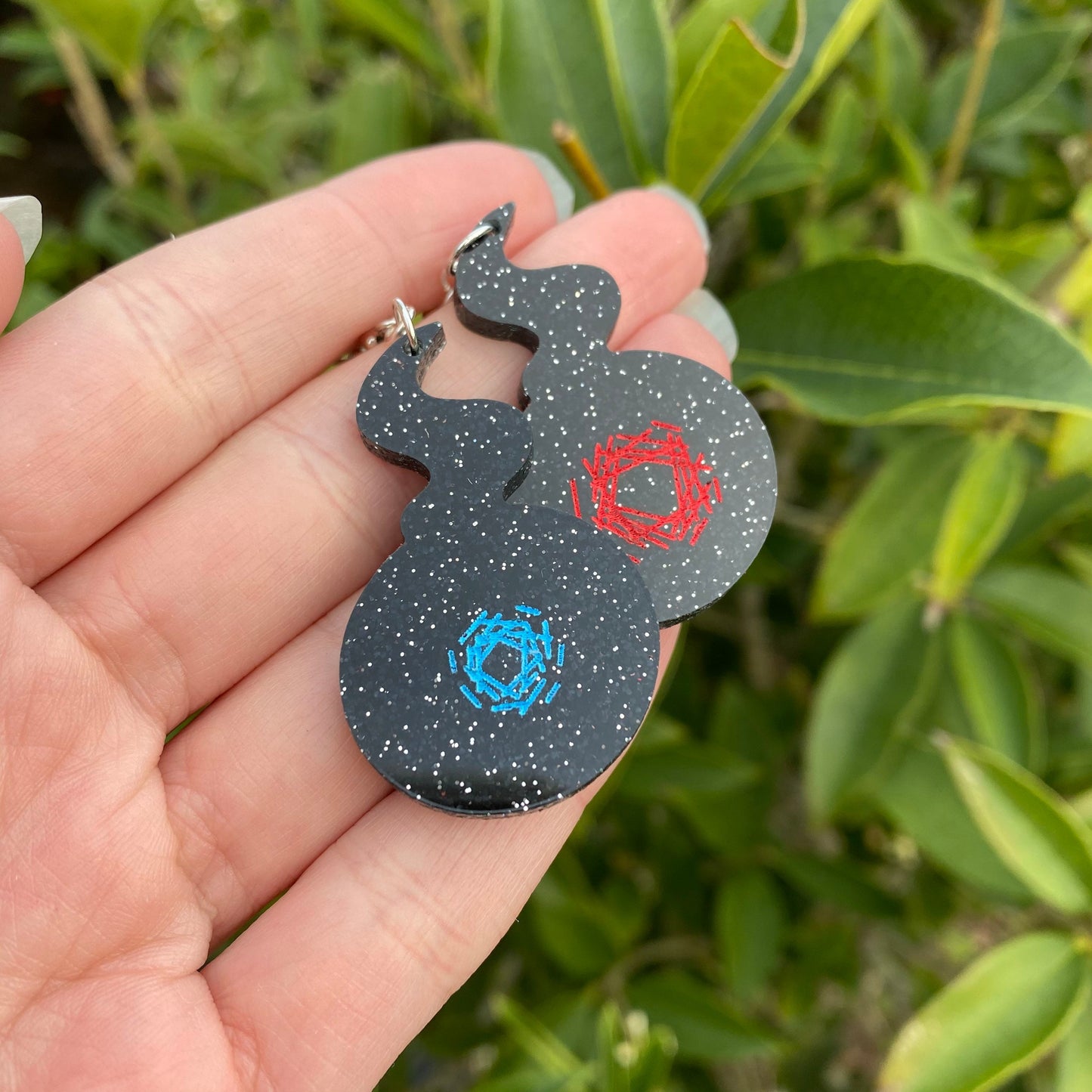 TBHK Glitter Kokojoudai Tsukasa Inspired Acrylic Earrings