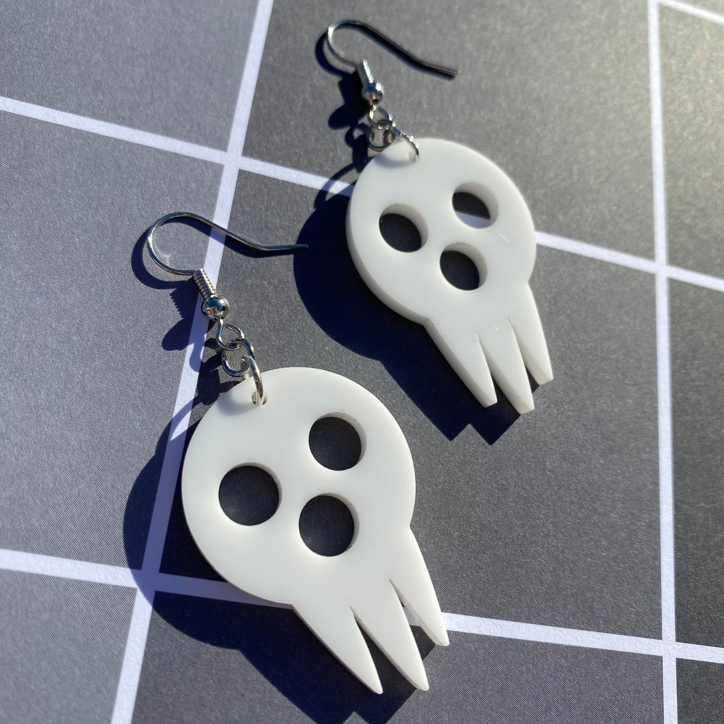 Lord Death Acrylic Earrings