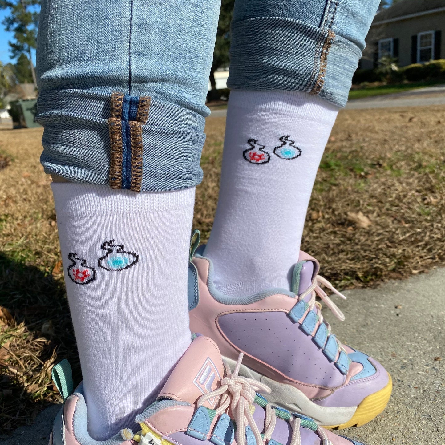 TBHK Hanako-kun Hakujoudai Inspired Adult Socks