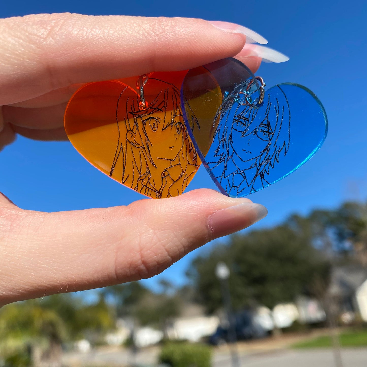 Horimiya Inspired Acrylic Earrings