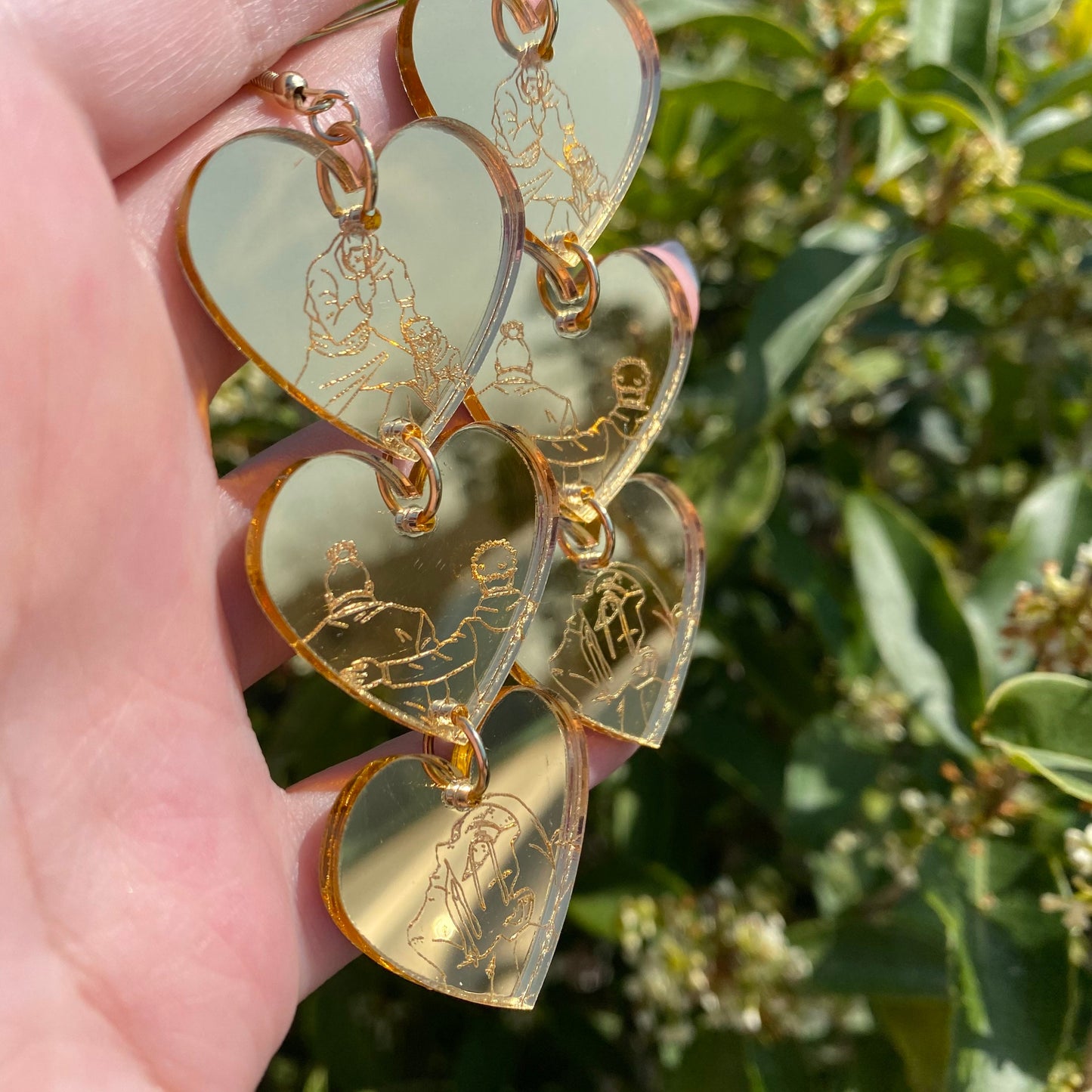 Memories of MY BESTO FRIENDO Acrylic Earrings