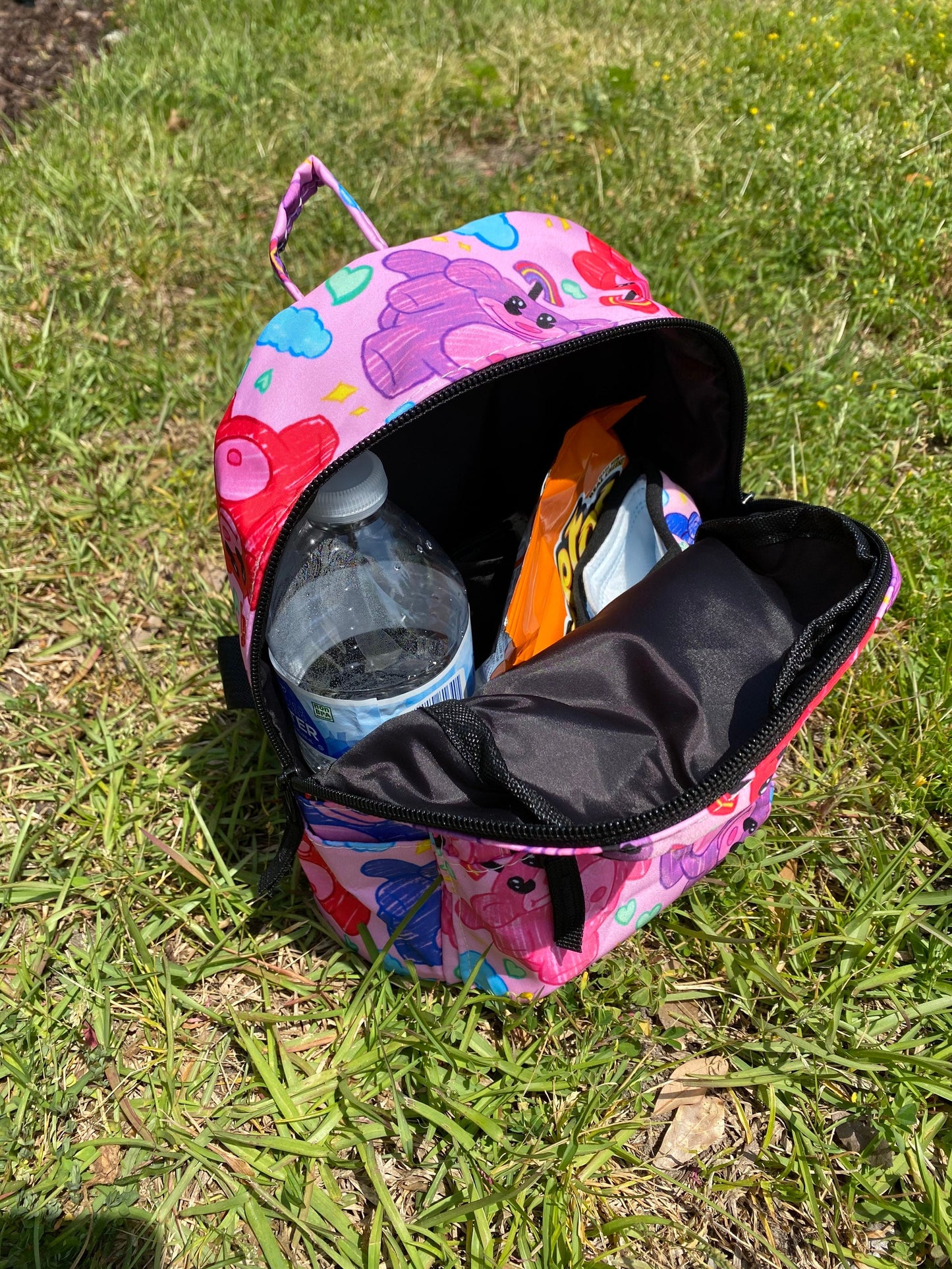 Rainbow Monkey Waterproof Mini-Backpack