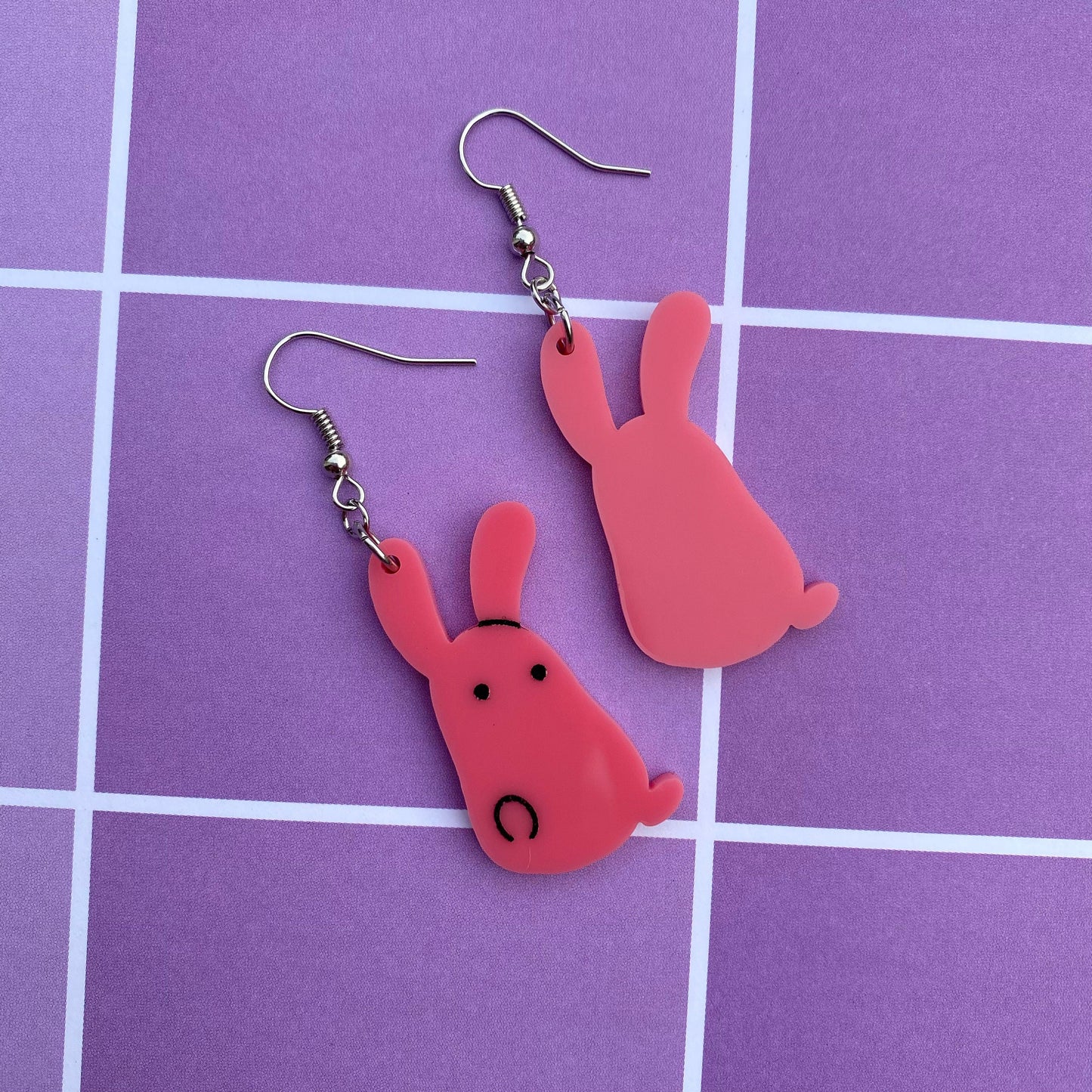 TBHK Cute Mokke Inspired Acrylic Earrings