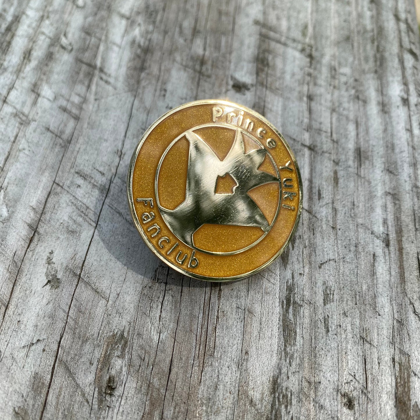 Fruits Basket - Gold Prince Yuki Fanclub Hard Enamel Pin