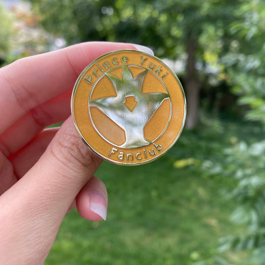 Fruits Basket - Gold Prince Yuki Fanclub Hard Enamel Pin