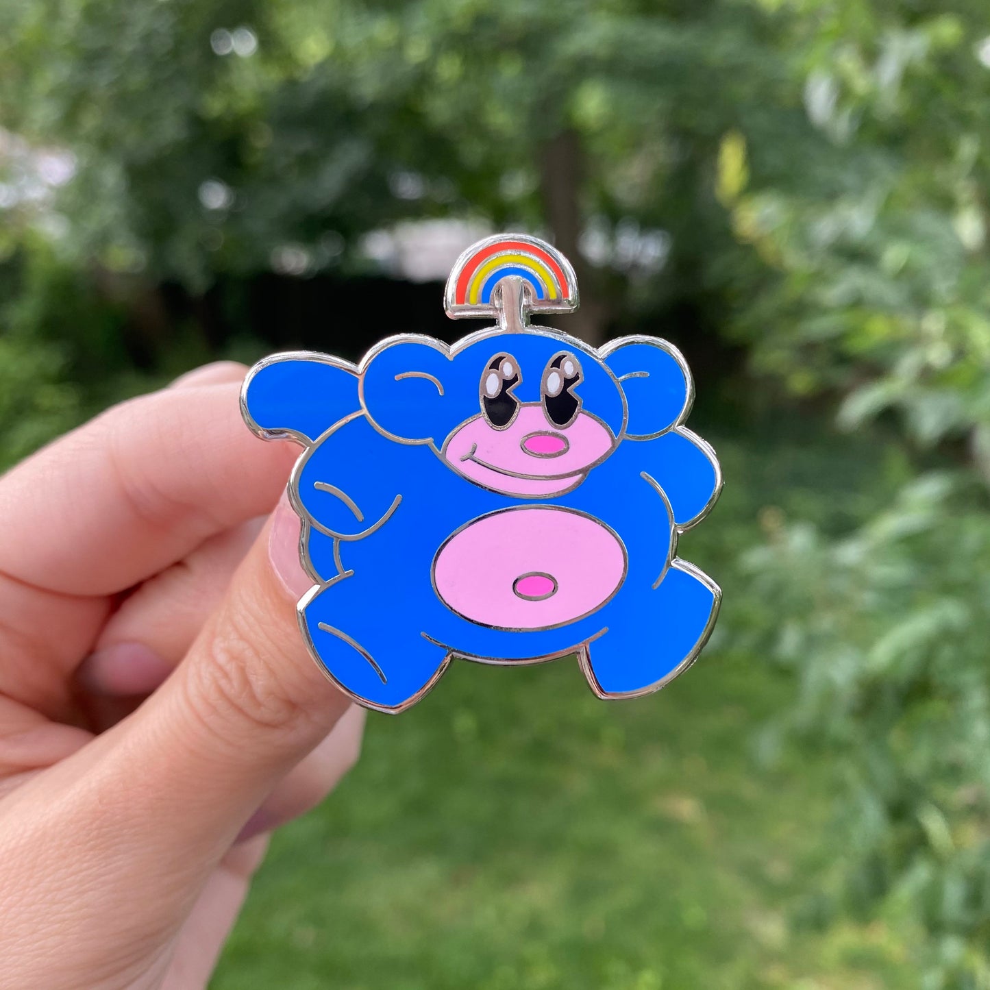 Rainbow Monkey Hard Enamel Pins