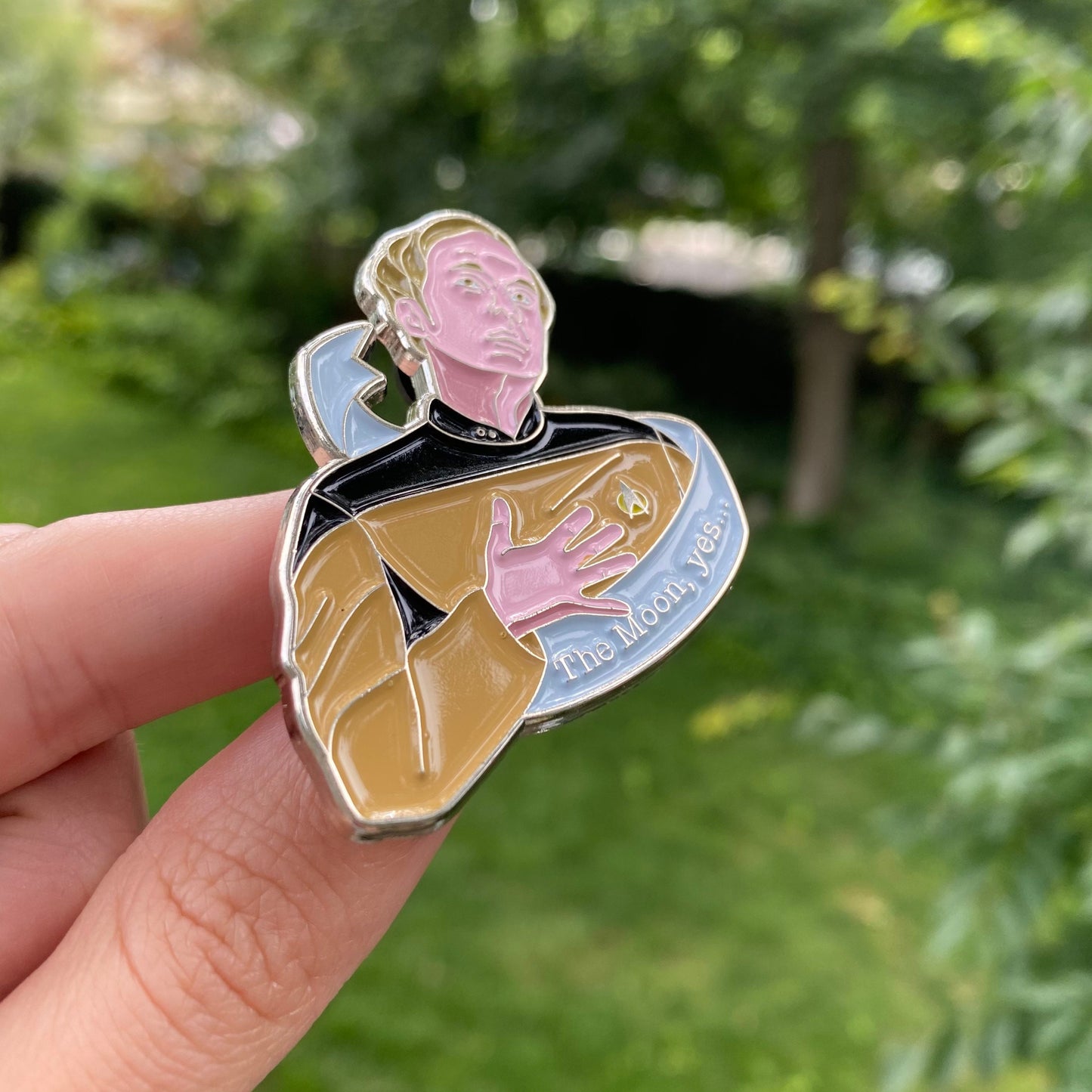 That’ll be my home... Star Trek The Next Generation Lt Barclay Soft Enamel Pin