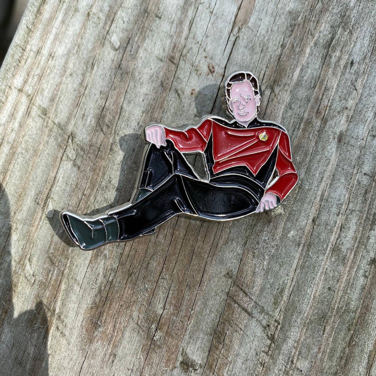 Star Trek: The Next Generation - Relaxing Q Soft Enamel Pin