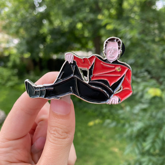 Star Trek: The Next Generation - Relaxing Q Soft Enamel Pin