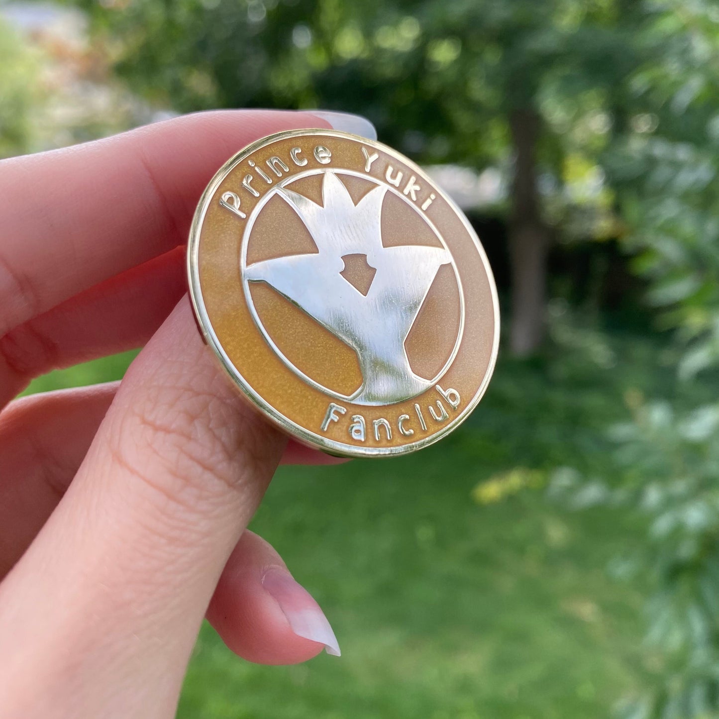 Fruits Basket - Gold Prince Yuki Fanclub Hard Enamel Pin